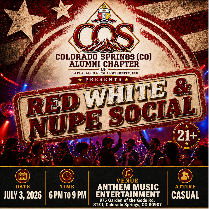 Red White and Nupe Social event flyer